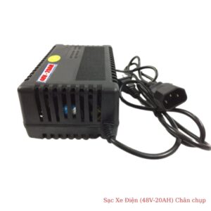 Sạc xe đạp điện, xe máy điện 48V 20Ah chân chụp cao cấp 3 sac xe may dien 48v 20ah chan chup 1